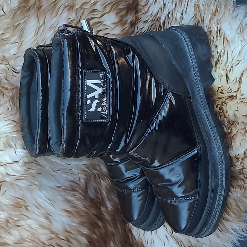 Black Sam Edelman Puffer Boots